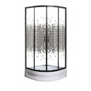 Душевой уголок МОНОМАХ -ДУ 90/180 С МЗ BL с поддоном Душевой уголок МОНОМАХ -ДУ 90/180 С МЗ BL с поддоном