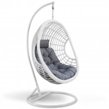 Подвесное кресло Афина-Мебель AFM-300GW White