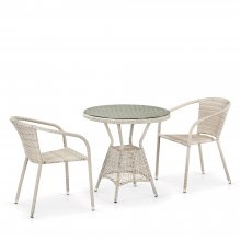 Комплект дачной мебели Афина Мебель T705ANT/Y137C-W85 2Pcs Latte