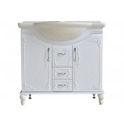 Тумба с раковиной Atoll Барселона-285 напольная lucido