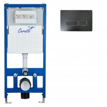 Комплект Cerutti SPA Инсталляция CR555 + Кнопка смыва CR02BK