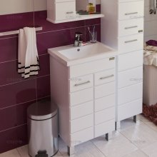 Тумба с раковиной Санта Омега 50 напольная Тумба с раковиной Санта Омега 50 напольная