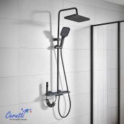 Душевая стойка Cerutti TORE цвет графит