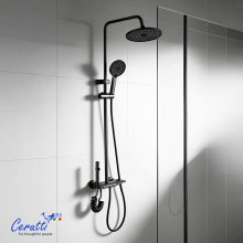 Душевая стойка Cerutti IGINO G цвет графит Душевая стойка Cerutti IGINO G цвет графит