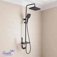 Душевая стойка Cerutti NIVES цвет графит Душевая стойка Cerutti NIVES цвет графит