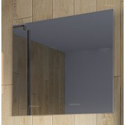 Зеркало Stella Polar Абигель 70х60 универсальное, серый/цемент