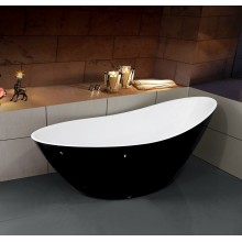 Акриловая ванна Esbano London (black) 180х80