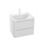 Тумба с раковиной Grossman АДЕЛЬ-60 см подвесная белая