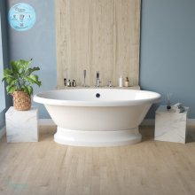 Ванна из литьевого мрамора Marmo Bagno Аззуро 180х90