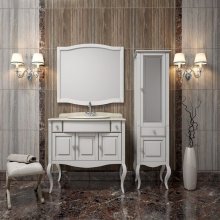 Мебель для ванной Opadiris Лаура 100 белый Vidima