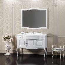 Мебель для ванной Opadiris Лаура 120 белый Florentiba