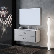 Мебель для ванной Smile Монтэ 90 светло-серый