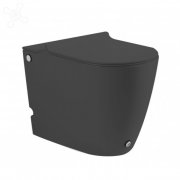 Унитаз SantiLine SL-5030MB напольный приставной, импульсный