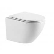 Унитаз WeltWasser WW MERZBACH 043 XL GL-WT подвесной, белый глянцевый