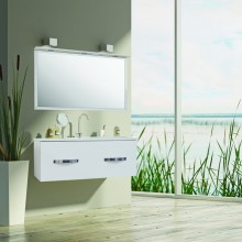 Мебель для ванной Della BRAVA white 1000